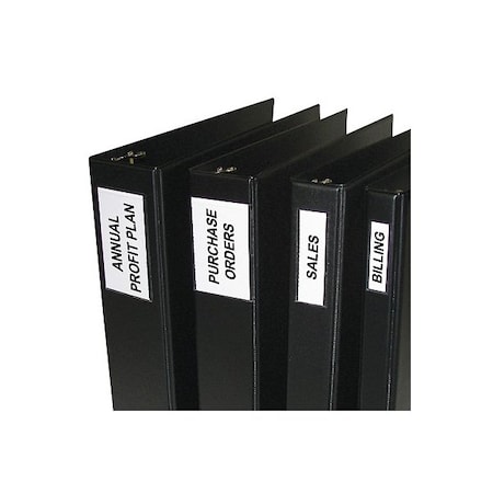 C-Line Products SelfAdhesive Binder Labels, 1 12 Inch Binders, 34 x 2 12, 12PK Set of 5 PK, 60PK 70013-BX